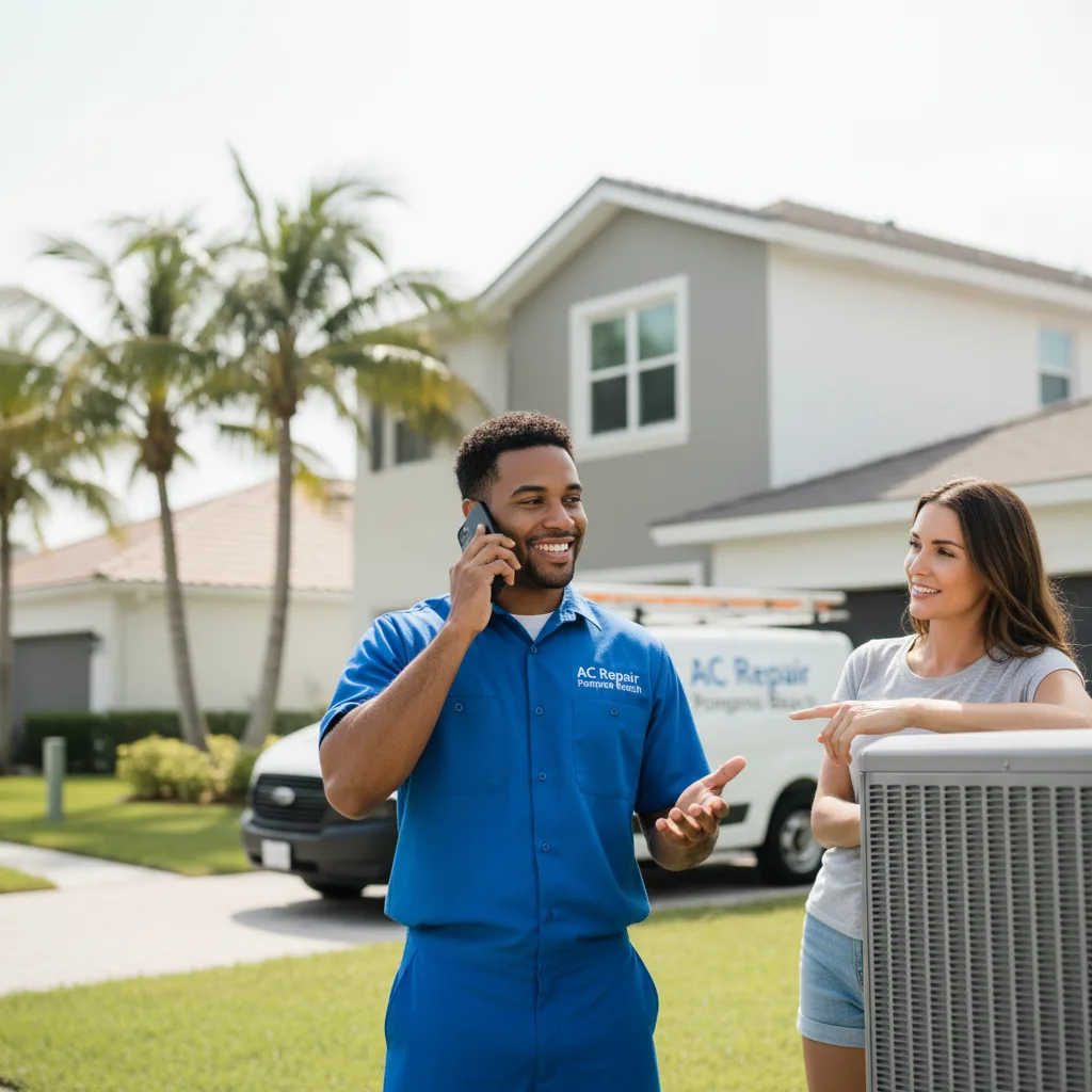 AC Repair Pompano Beach customer support in Crab Orchard